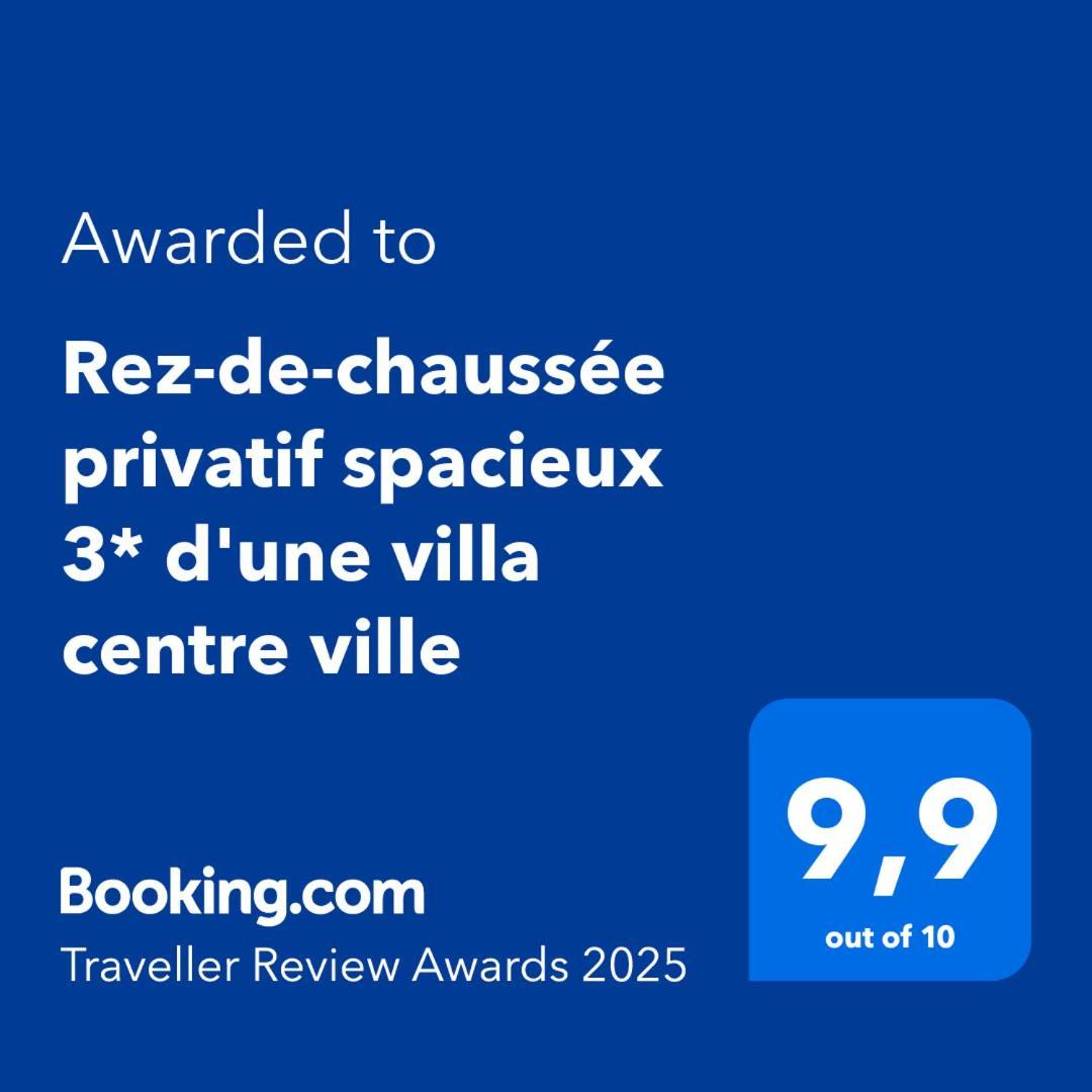 Rez-De-Chaussee Privatif Spacieux 3* D'Une Villa Centre Ville Hyères Екстериор снимка
